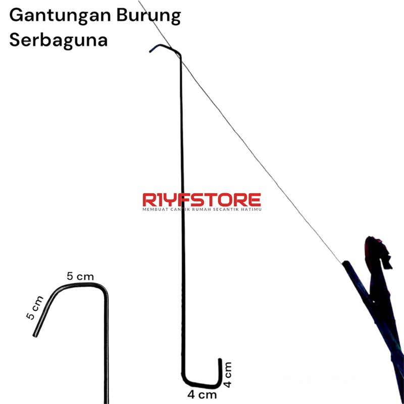 Jual Pengait Gantungan Burung Kanopi Cantolan Pot Serba Guna Shopee Indonesia