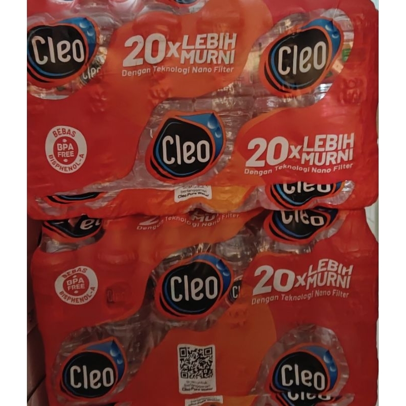 Jual Surabaya Cleo Botol 550ml Air Minum Mineral Shopee Indonesia 6127