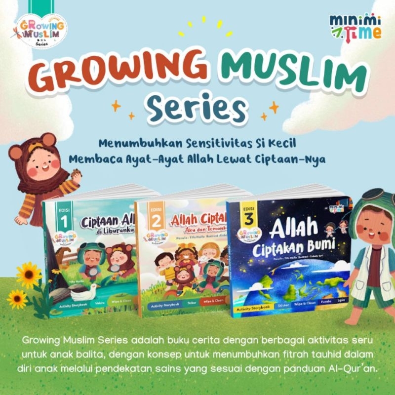 Jual Buku Growing Muslim - Perpustakaan Pertamaku - My First Words ...