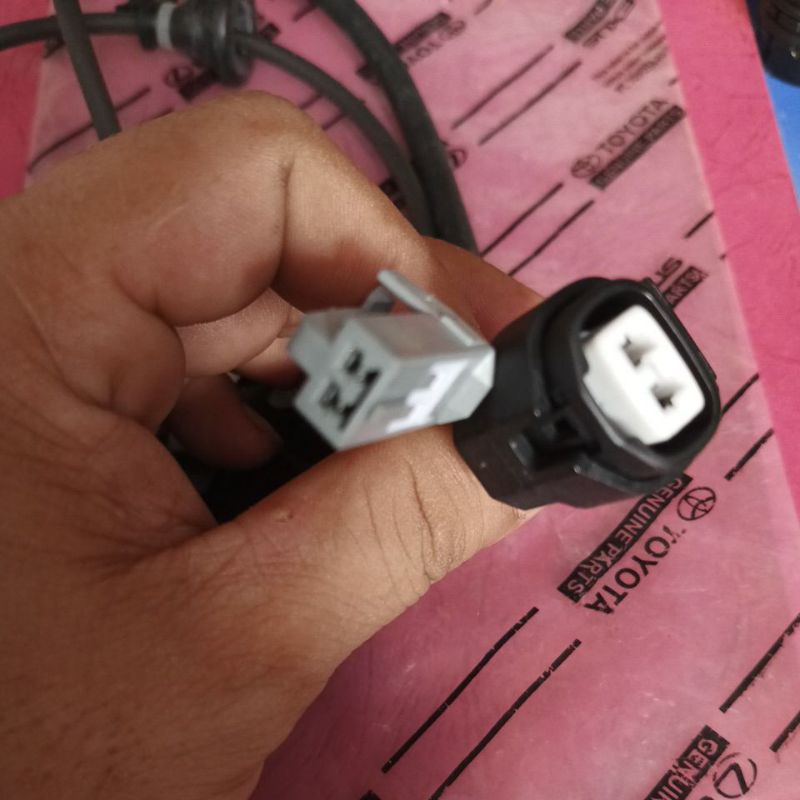 Jual kabel soket Sensor ABS Kecepatan Roda Belakang Belakang Toyota ...