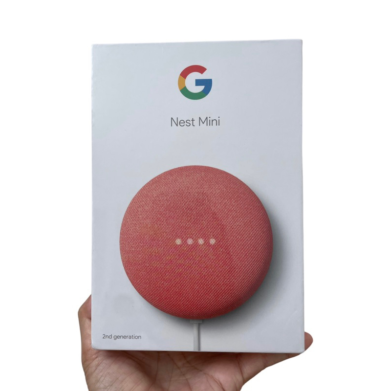 Jual Google Nest Mini 2nd Generation Original Masih Segel Warna Coral ...