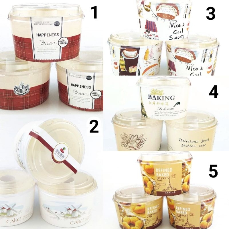 Jual 10pcs paper cup chiffon paper case chiffon loyang chiffon kertas ...