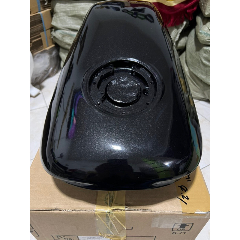 Jual tangki ninja r ss hitam metalik original kawasaki | Shopee Indonesia