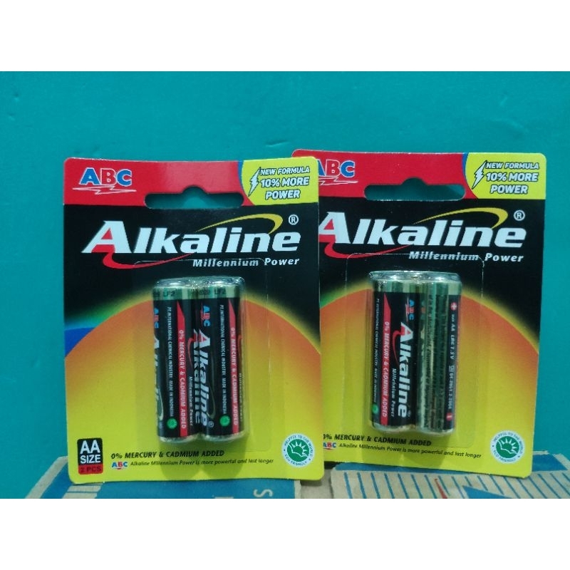 Jual Baterai Abc Alkaline AA Batrai Abc Alkaline AA ORIGINAL | Shopee ...