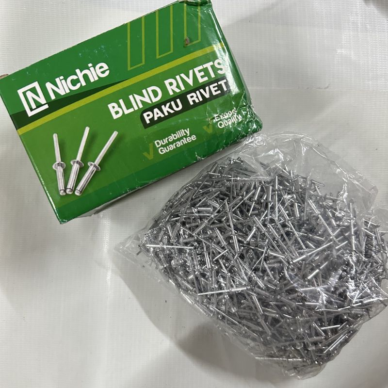 Jual PAKU RIVET NICHIE UKURAN LENGKAP ISI 50PCS | Shopee Indonesia