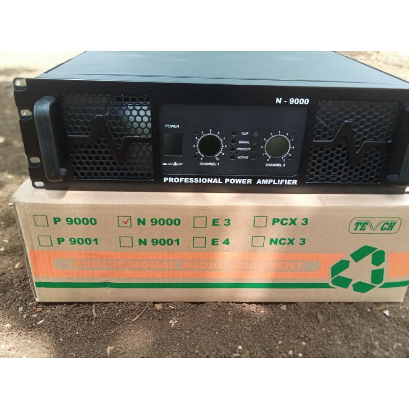 Jual Bok Power Amplifier 3U N9000 Plat Hitam Tebal Kualitas SNI ...