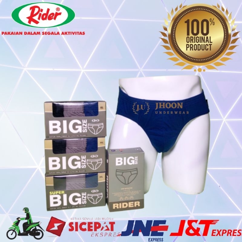 Jual Celana Dalam Pria Rider R326BS ( BIG SIZE ) 100% Produk Original ...