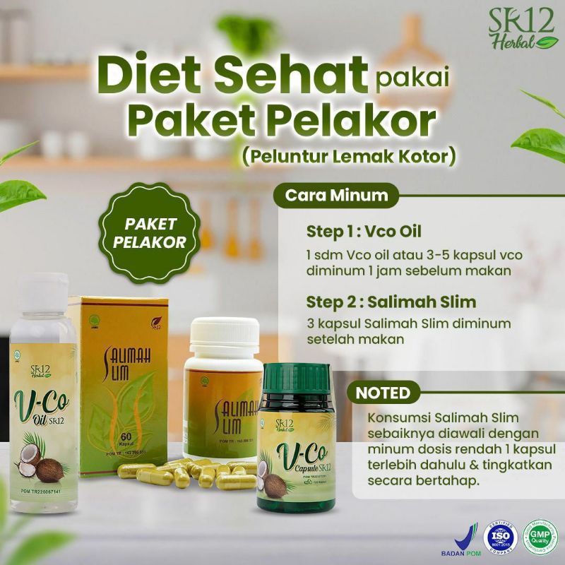 Jual Paket Diet Herbal Salimah Slim And Vico Kapsul Shopee Indonesia