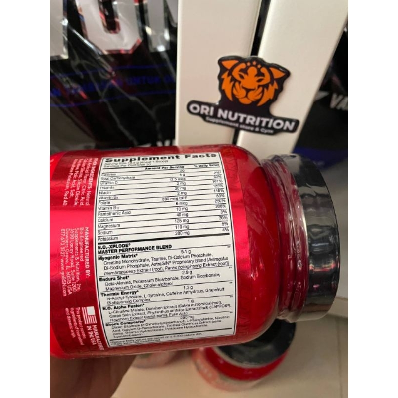 Jual BSN No Xplode 30 Serving Noxplode Preworkout No Explode Pwo ...