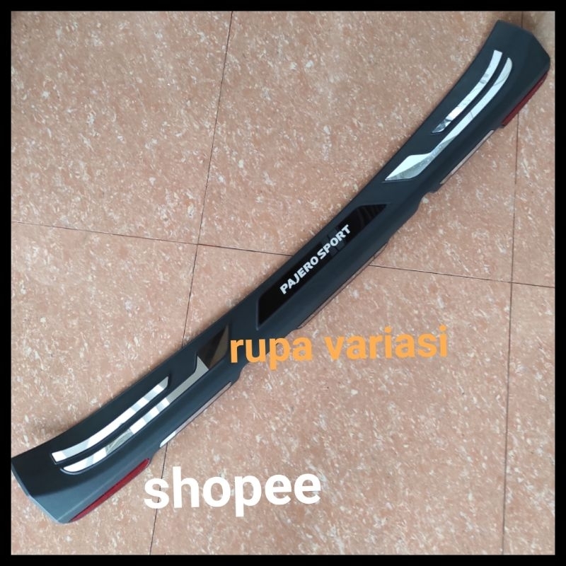 Jual Sill Plate Silplate Bagasi Belakang Mobil Mitsubishi Pajero Plastik Abs