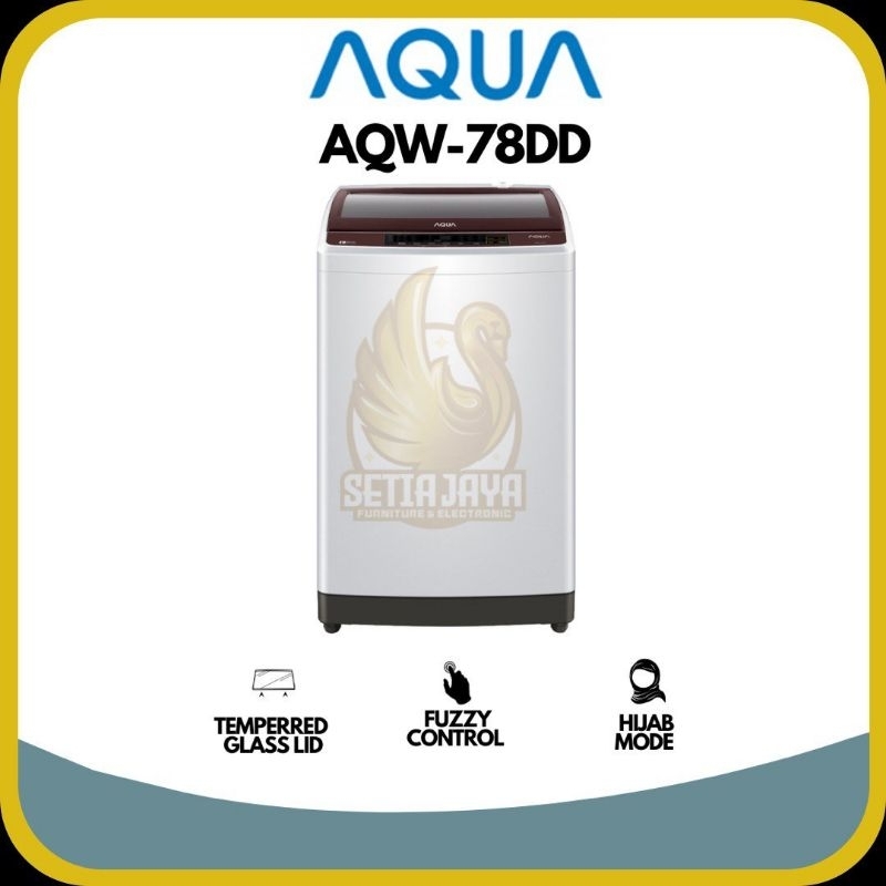 Jual Mesin Cuci AQUA 7 KG - (AQW - 78DD) | Shopee Indonesia