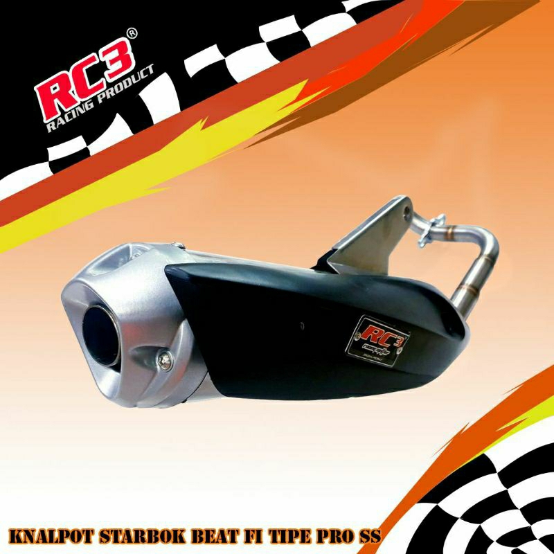 Jual knalpot RC3 standar racing standar bobok starbok Honda genio beat ...