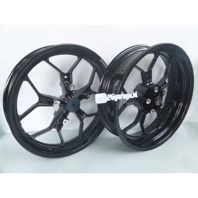 Jual VELG ROSSI R15 V2 XABRE TAPAK LEBAR DOUBLE DISC | Shopee Indonesia
