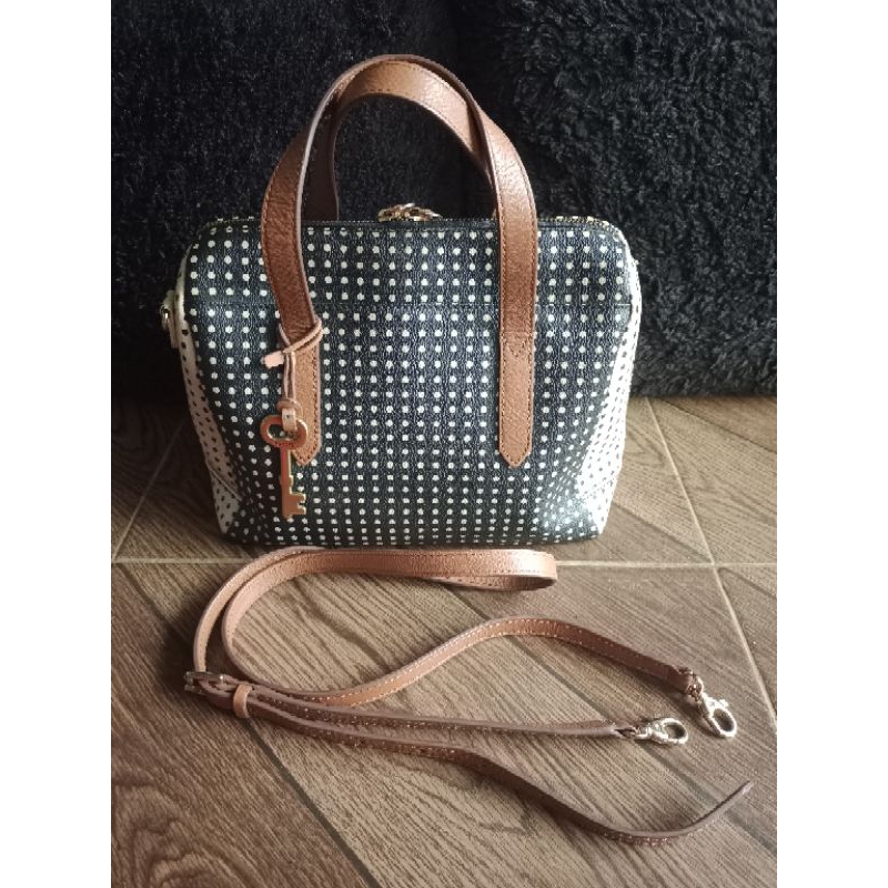Jual Fossil preloved tas pl second bekas fosil Shopee Indonesia