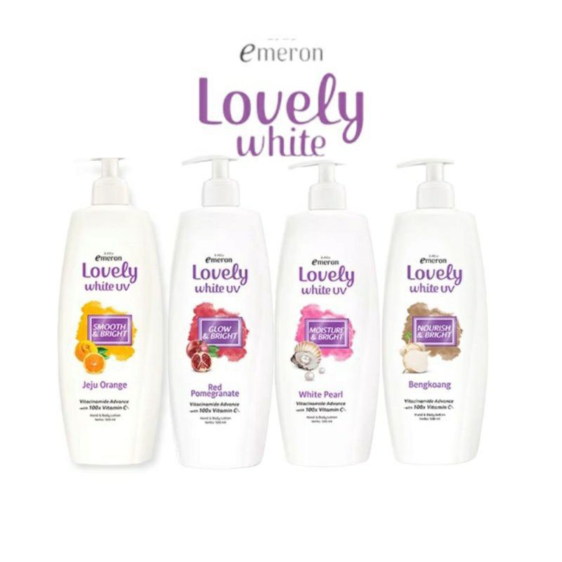 Jual Emeron Lovely Body Lotion 500ml Shopee Indonesia