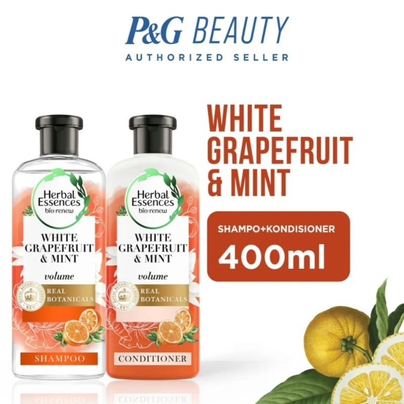 Jual Herbal Essences Bio White Grapefruit & Mosa Mint Shampo