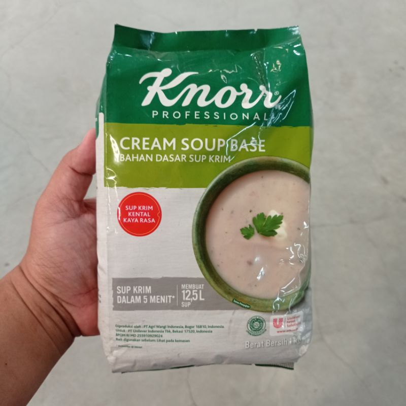 Jual Knorr Cream Soup Base 1 kg / Bahan dasar Sup krim kental 1kg