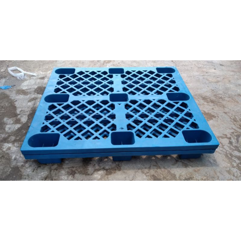 Jual Pallet Plastik Biru Bekas Ukuran 100x120x14 Cm Mangkok Shopee Indonesia 0889