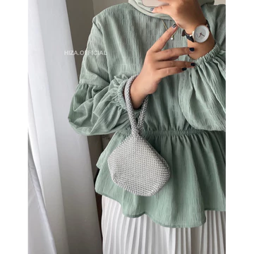 HIZA REEYA BLOUSE Wanita Cantik Blouse