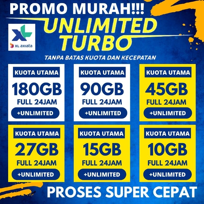 Jual TERLARIS PAKET DATA XL AXIATA UNLIMITED ISI ULANG XL AXIATA VOCER