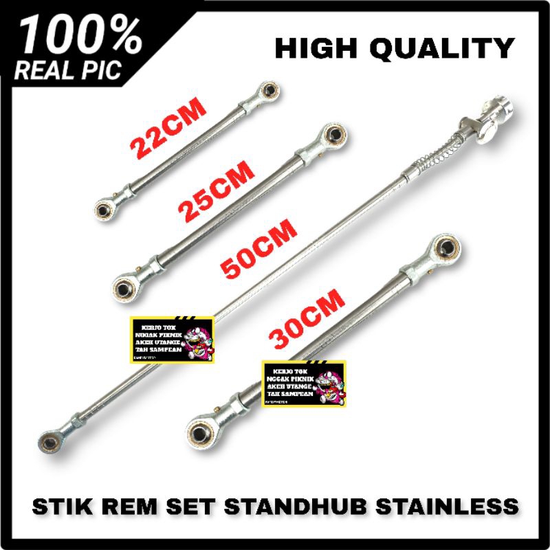 Jual Stik Rem Stick Rem Panjang Cm Set Standhub Penahan Tromol