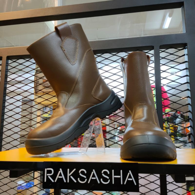 Jual SEPATU SAFETY RANGER RAKSASHA BROWN COKLAT ORIGINAL | Shopee Indonesia