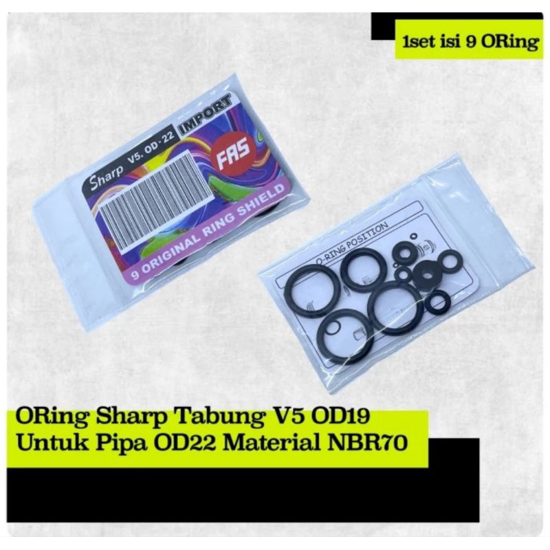 Jual Tabung V Oring Seal Tabung V Od Seal Sil Oring Sharp Shopee Indonesia