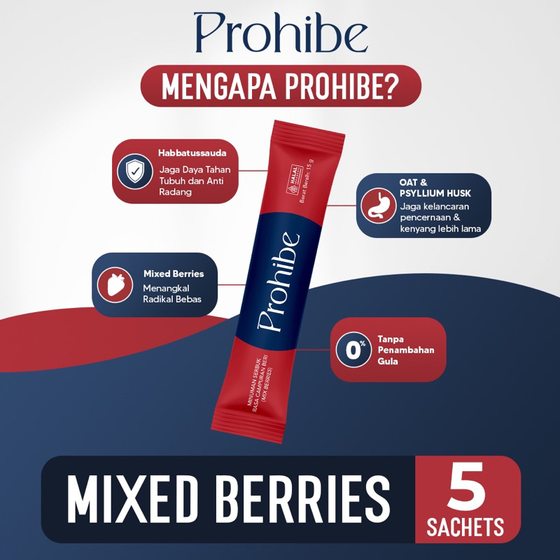 Jual Prohibe Try It (5 sachet) | Shopee Indonesia