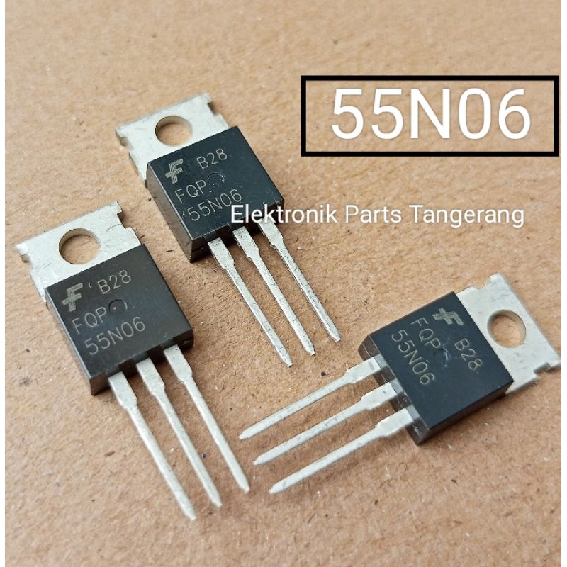 Jual MOSFET 55N06 FQP FQP55N06 Transistor Fet FQP55N06 Mosfet Kecil ...