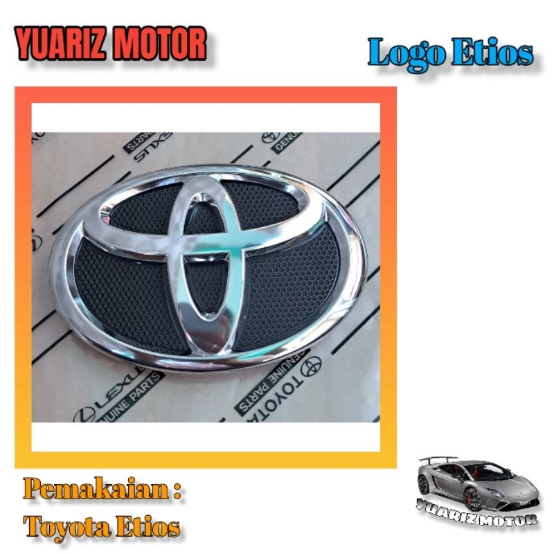 Jual Logo Depan Toyota Etios Original Logo Grill Depan Toyota Etios Shopee Indonesia