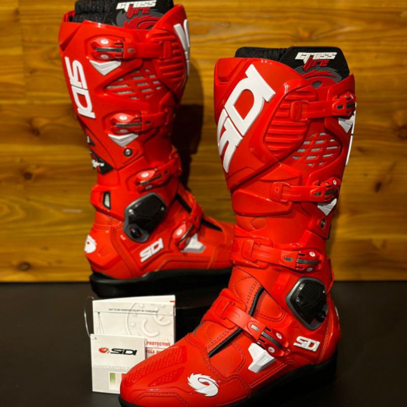Jual Sepatu Cross SIDI Crossfire 3 Red Edition | Shopee Indonesia