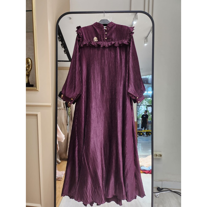 正規品販売！ moi fasra fasra dress ロングワンピース レディース