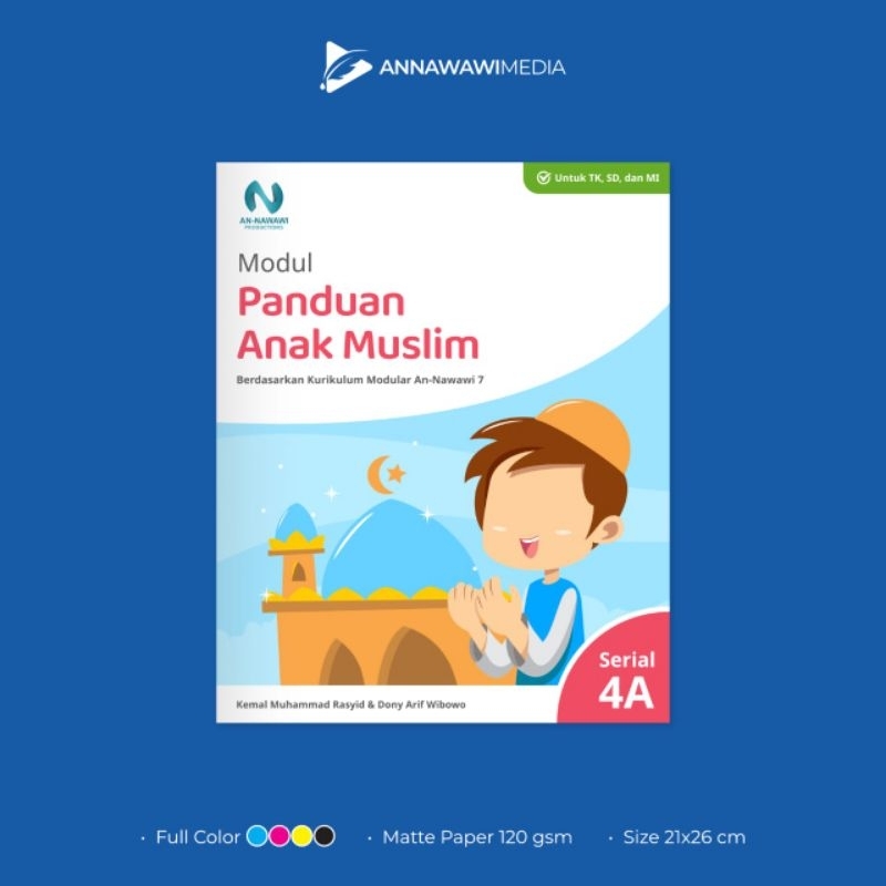 Jual Modul PAM 4A||Panduan Anak Muslim Seri 4A||Imam Nawawi Kids Series ...