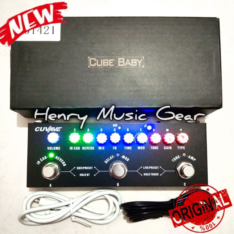 Jual Cuvave Cube Baby Combined Effects Multi Effects For Electric ...