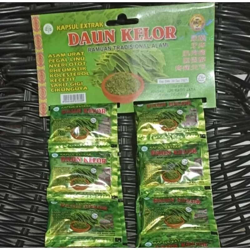 Jual Herbal Asam Urat Pegal Linu Kolestrol Kapsul Extrak Daun Kelor