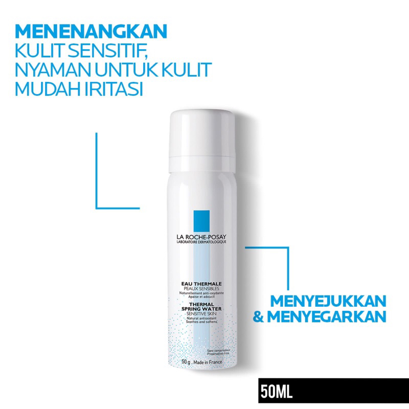 Jual La Roche-Posay Thermal Spring Water Sensitive Skin 50ml | Shopee ...