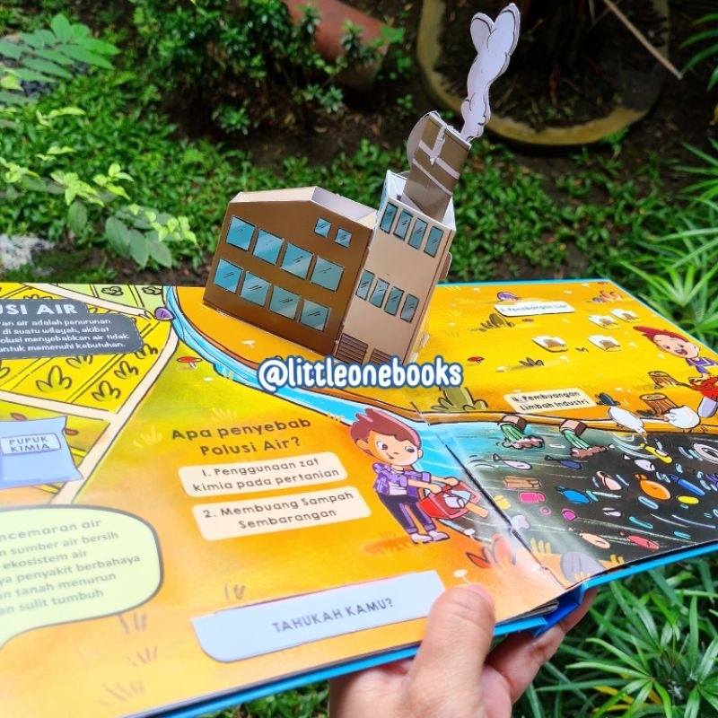 Jual STEM Pop Up Book - Seri Kekuatan Air / buku pop up interaktif anak ...