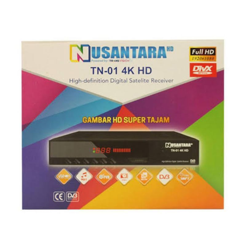 Jual Receiver parabola Nusantara HD | Shopee Indonesia