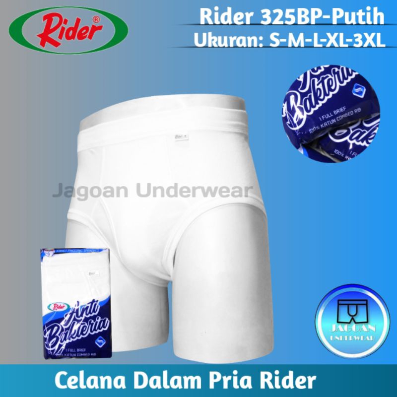 Jual Celana Dalam Pria RIDER ANTI BACTERIA R 325 BP Isi 1 Pcs/Pack ...