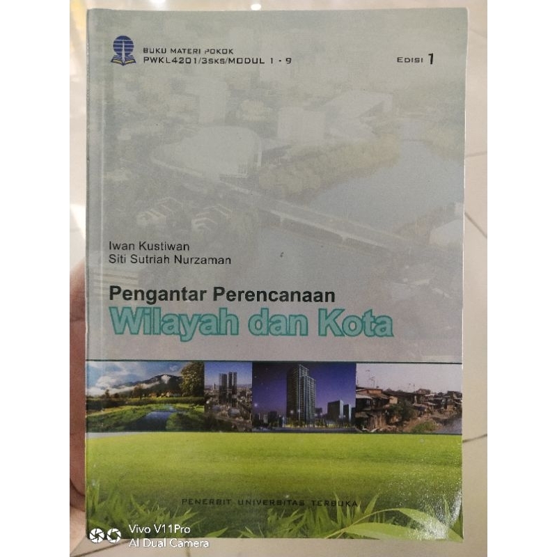 Jual PENGANTAR PERENCANAAN WILAYAH DAN KOTA MODUL UT | Shopee Indonesia