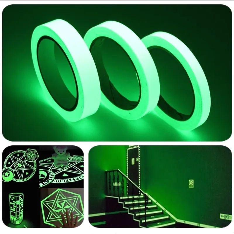 Jual Pvc Lakban Glow In The Dark Lakban Menyala Lakban Reflektif Shopee Indonesia