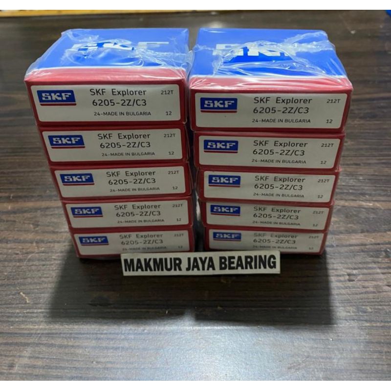Jual BEARING 6205 2Z C3 SKF BULGARIA ORIGINAL | Shopee Indonesia