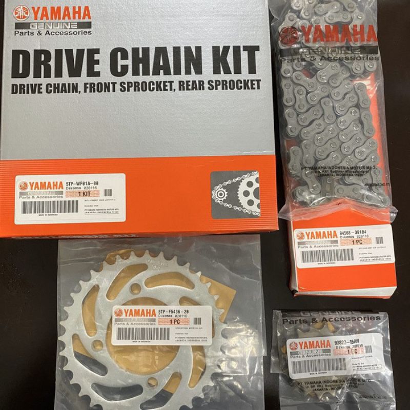 Jual 5TP Gear Set Jupiter Z Burhan Gir Set Vega R New Shopee Indonesia