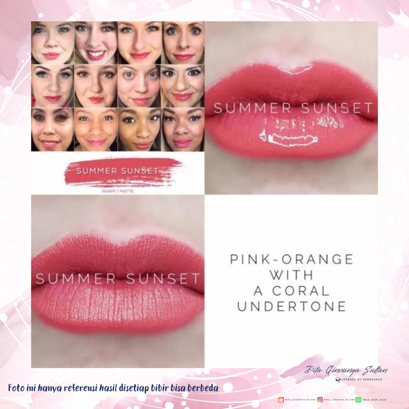 Jual SUMMER SUNSET (warna baru) | Shopee Indonesia