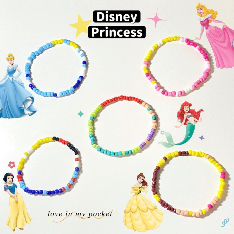 Jual DISNEY PRINCESS BRACELET / GELANG INSPIRED BY DISNEY / DISNEY