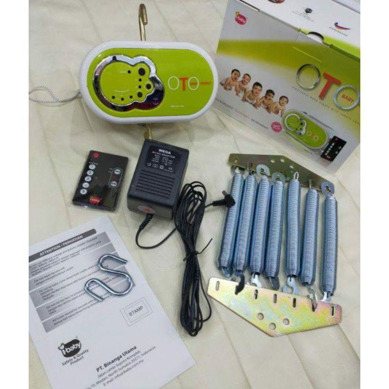 Jual Mesin Ayunan Baby Merk OTO Baby Remote | Shopee Indonesia
