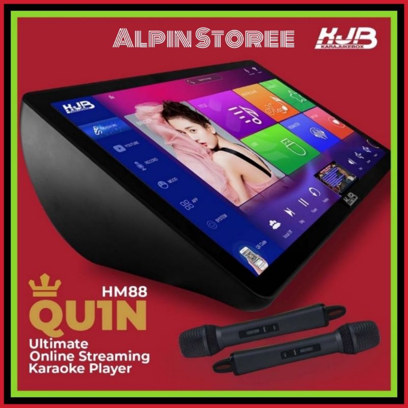 Jual Player Karaoke KJB HM88 QUIN Streaming Di Media Online Wifi + 2