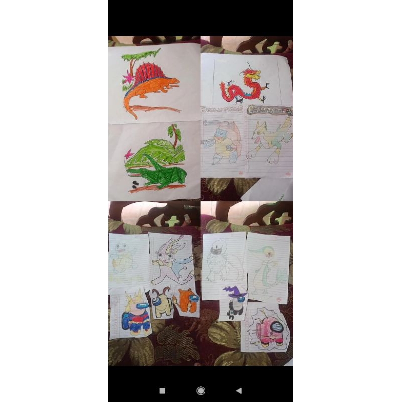 Jual hasil mewarnai abang | Shopee Indonesia