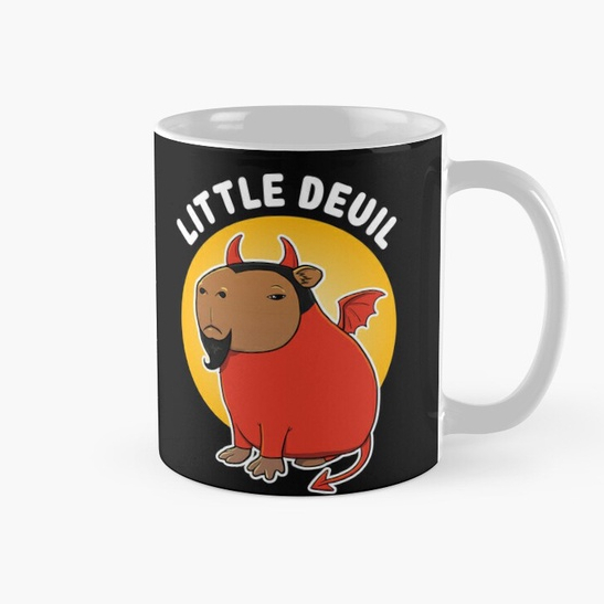 Jual Little Devil Capybara Devil Costume Coffee Mug | Shopee Indonesia
