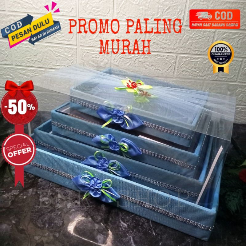 Jual Kotak Seserahan Pernikahan Set Lengkap Isi 4 Box Hantaran Parcel Mika Shopee Indonesia 6392